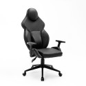 Portimao kontorstol gamer stol ergonomisk tilbagelænet ryglæn kunstlæder Udsalg