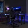 Portimao kontorstol gamer stol ergonomisk tilbagelænet ryglæn kunstlæder På Tilbud