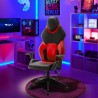Portimao Fire kontorstol gamer stol ergonomisk tilbagelænet kunstlæder På Tilbud