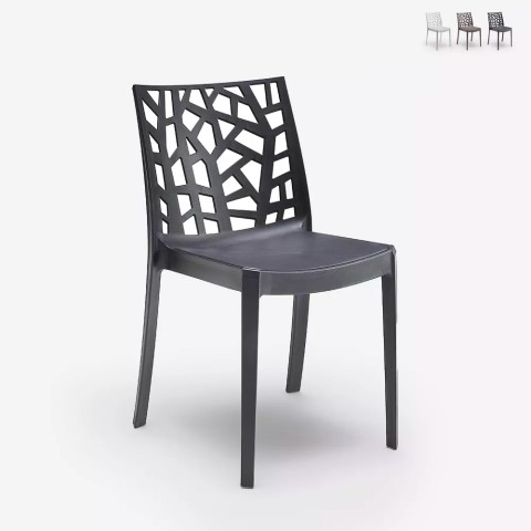 Matrix BICA spisebordsstole stabelbare plastik spisestole til stue Kampagne