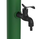 Acqua udendørs vandpost til haven i polyethylen med sort vandhane 