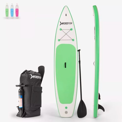 Poppa 12' sup board oppustelig paddleboard med padle rygsæk og luftpumpe Kampagne