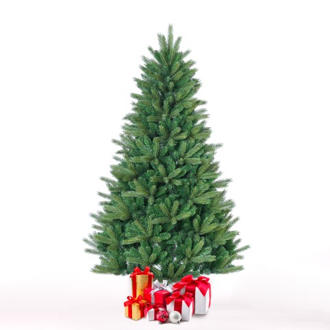 Grøn kunstig juletræ 180cm realistisk Wengen-effekt Kampagne