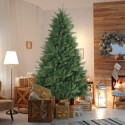 Kunstige juletræer i 240 cm højde i traditionel falsk grøn farve fra Bever På Tilbud