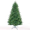 Kunstige juletræer i 240 cm højde i traditionel falsk grøn farve fra Bever Udsalg