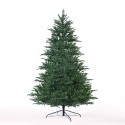 Grimentz 180 cm kunstigt juletræ plastik traditionel grøn med fod Udsalg