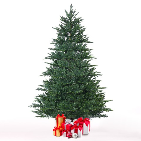 Juletræ 210 cm højt kunstigt grønt ekstra tæt Bern Kampagne