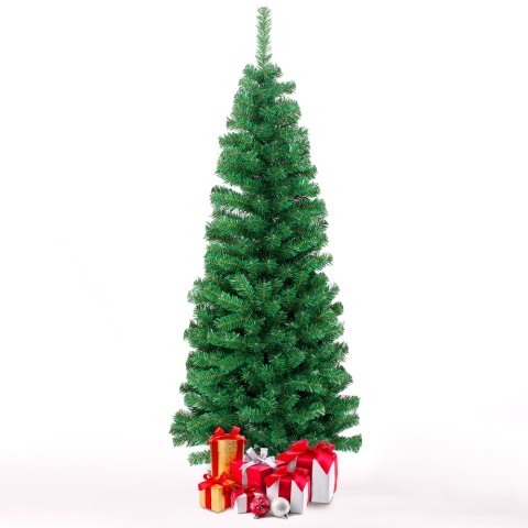 Arvika 240 cm kunstigt juletræ plastik fyldig grøn med fod Kampagne