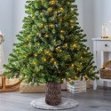 Svaalbard 29x38cm juletræsfod stamme udseende til kunstigt juletræ 4cm På Tilbud