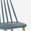 Toutou designer spisebordsstol polypropylen metal ben til stue køkken 