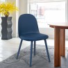 Florya designer spisebordsstol med fløjlshynde til stue og restaurant Mængderabat