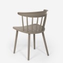 Ogra designer spisebordsstol af polypropylen til stue køkken udendørs Egenskaber