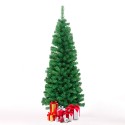 Vendyssel 210 cm kunstigt juletræ plastik klassisk grøn med fod Kampagne