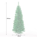 Vendyssel 210 cm kunstigt juletræ plastik klassisk grøn med fod Udsalg