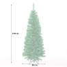 Vendyssel 210 cm kunstigt juletræ plastik klassisk grøn med fod Udsalg
