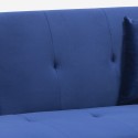 Villolus moderne 3 personers sovesofa velour stof sofa i mange farver 