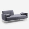 Villolus moderne 3 personers sovesofa velour stof sofa i mange farver 