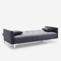 Villolus moderne 3 personers sovesofa velour stof sofa i mange farver 
