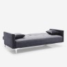 Villolus moderne 3 personers sovesofa velour stof sofa i mange farver 