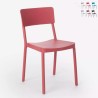 Liner AHD design spisebords stol stabelbar i farverig polypropylen 