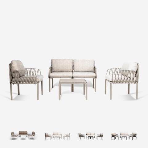 Portofino Grand Soleil lounge havemøble sæt sofa sofabord og 2 stole Kampagne