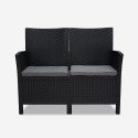 Taormina Grand Soleil lounge havemøbelsæt 2 stole sofa sofabord hynder Udsalg