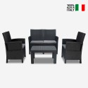Taormina Grand Soleil lounge havemøbelsæt 2 stole sofa sofabord hynder Tilbud