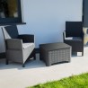 Rimini Grand Soleil lounge havemøbel sæt med 2 havestole og 1 sofabord På Tilbud