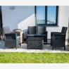 Riccione Grand Soleil lounge havemøbel sæt stole sofabord sofa hynder Valgfri