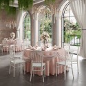 Klassisk design stol til udendørs restauranter, bryllupper og ceremonier Divina Model