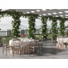 Klassisk design stol til udendørs restauranter, bryllupper og ceremonier Divina Egenskaber