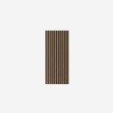 4 x lydabsorberende dekorative paneler i brunt træ 120x60cm Tabb-NS Tilbud