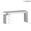 Moderne skrivebord til kontor med 3 skuffer 160x60x75cm New Selina Basic Kampagne