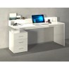 Skrivebord til kontor med  3 skuffer og hylde 160x60x90cm New Selina S Plus 