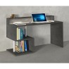 Moderne skrivebord til kontor med hylder 140x60x92,5cm Esse 2 Plus Omkostninger