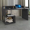 Moderne skrivebord til kontor med hylder 140x60x92,5cm Esse 2 Plus Køb