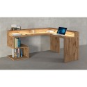 Hjørneskrivebord til kontor i moderne design med hylder Esse 2 A Plus 