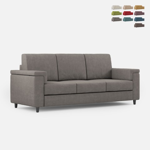 Moderne 3-personers sofa i stof 208cm til stue Marrak 180 Kampagne