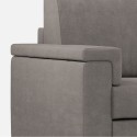 Moderne 3-personers sofa i stof 208cm til stue Marrak 180 