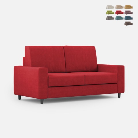 To-personers sofa i stof, 168 cm, klassisk moderne design Sakar 140. Kampagne