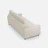 3-personers sofa i moderne elegant stof til stuen 208cm Sakar 180 