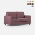 2-personers sofa i stof 158cm moderne design til stuen Karay 140 Kampagne