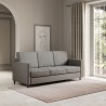 Moderne 3-personers sofa i stof 198cm italiensk design Karay 180 Mål