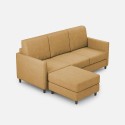 3-personers sofa med chaiselong eller puf i moderne stil Karay 180 