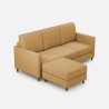 3-personers sofa med chaiselong eller puf i moderne stil Karay 180 