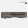 Sofa hjørnesofa i stof 7 sæder stor 281x281cm Karay 218AG Tilbud