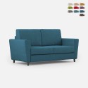 Sofa 2 sæder moderne stil stofbeklædning 172cm Yasel 140 Kampagne