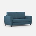 Sofa 2 sæder moderne stil stofbeklædning 172cm Yasel 140 