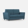 Sofa 2 sæder moderne stil stofbeklædning 172cm Yasel 140 
