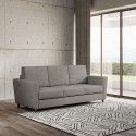 Moderne 3-personers sofa i stof 212cm elegant design Yasel 180 Pris